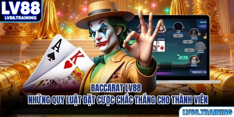 Baccarat LV88 - Những Quy Luật Đặt Cược Chắc Thắng Cho Thành Viên