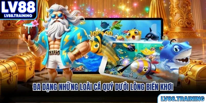 Đa dạng những loài cá quý dưới lòng biển khơi