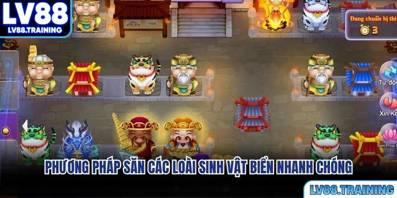 Phương pháp săn các loài sinh vật biển nhanh chóng
