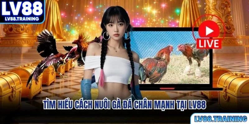 Tìm hiểu cách nuôi gà đá chân mạnh tại LV88
